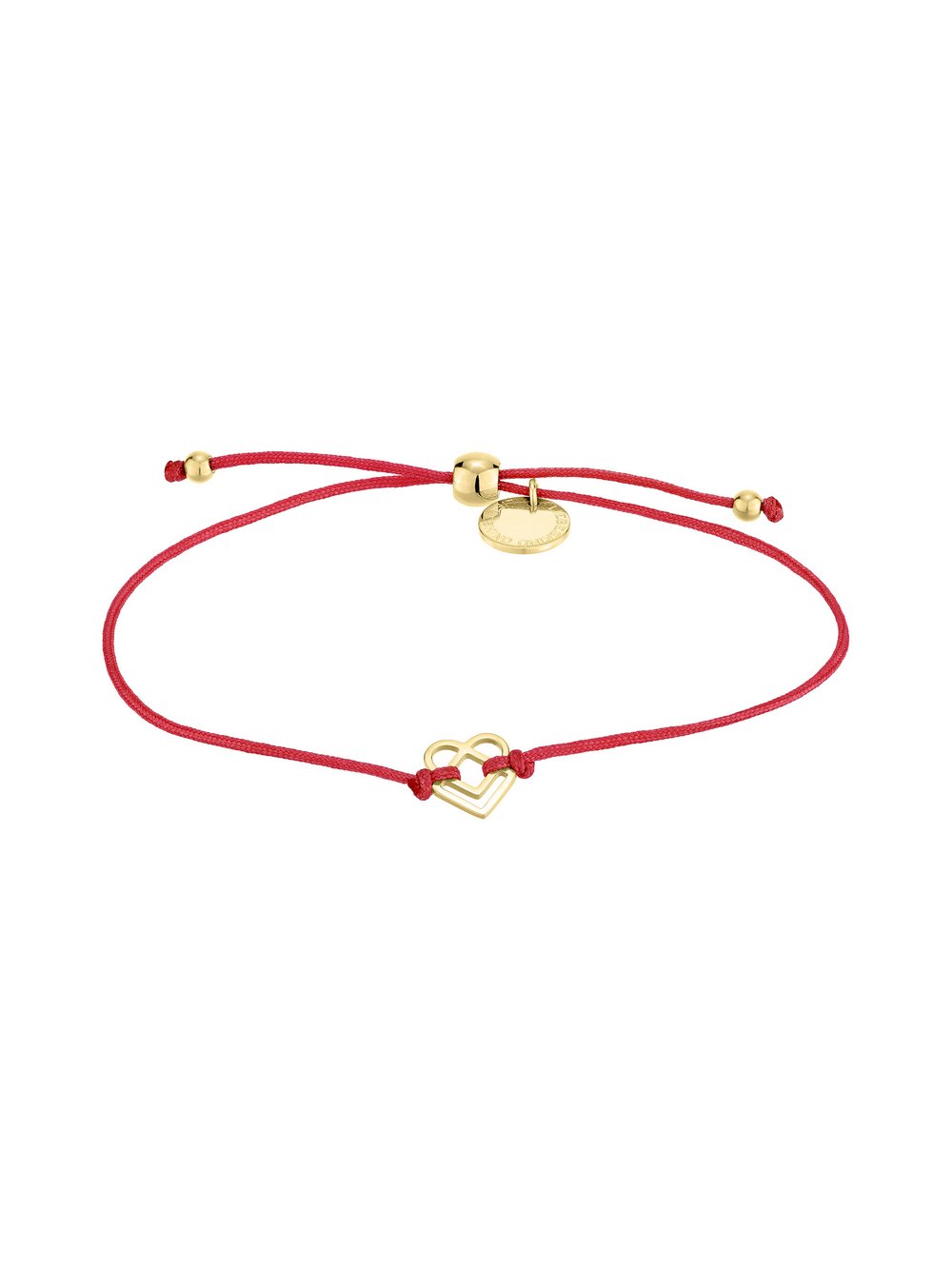 Liebeskind Berlin Armband Damen Stoff rot, ONE SIZE