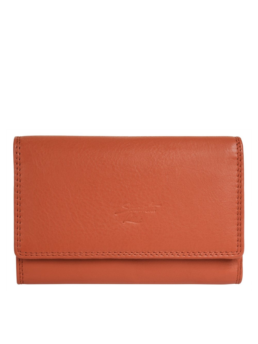 Thumbnail - Samantha Look Geldbörse Damen Leder orange, ONE SIZE