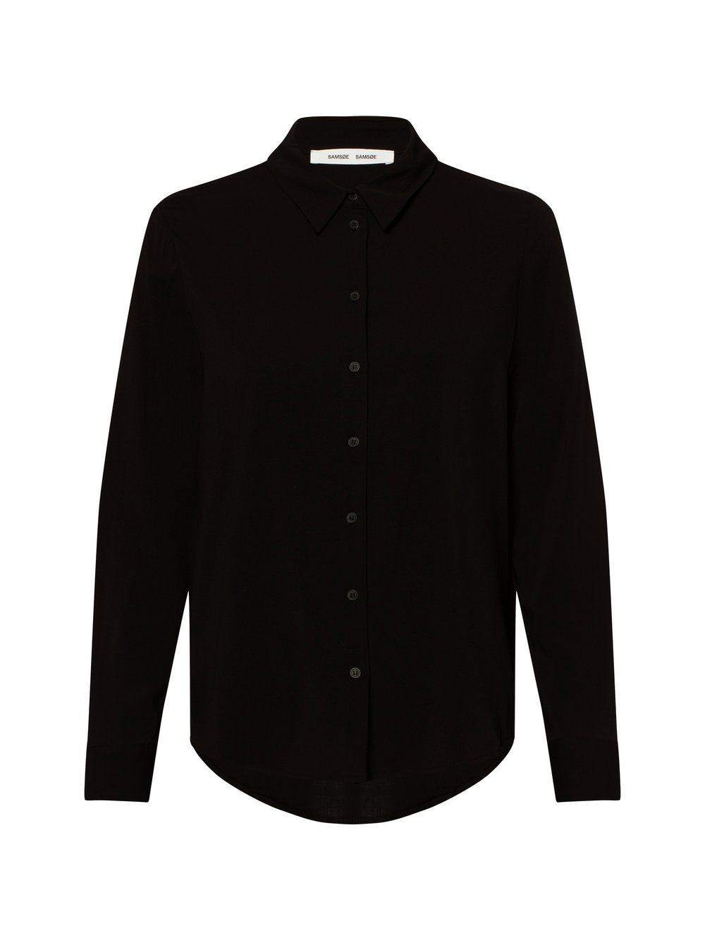 Thumbnail - Samsøe Samsøe Stretchbluse Damen Viskose schwarz, XL