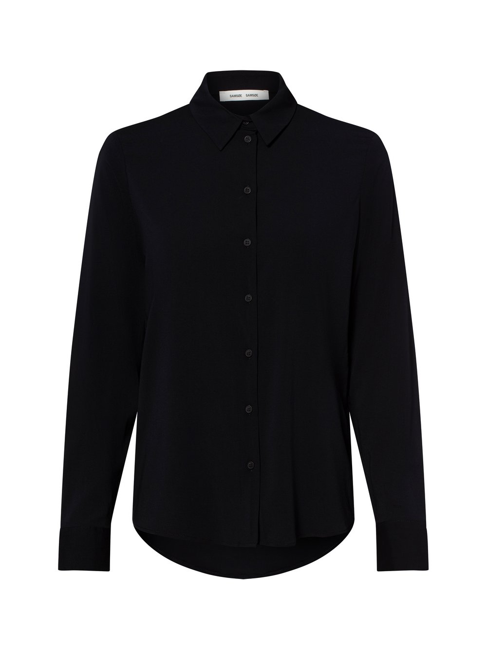 Samsøe Samsøe Stretchbluse Damen Viskose blau, M