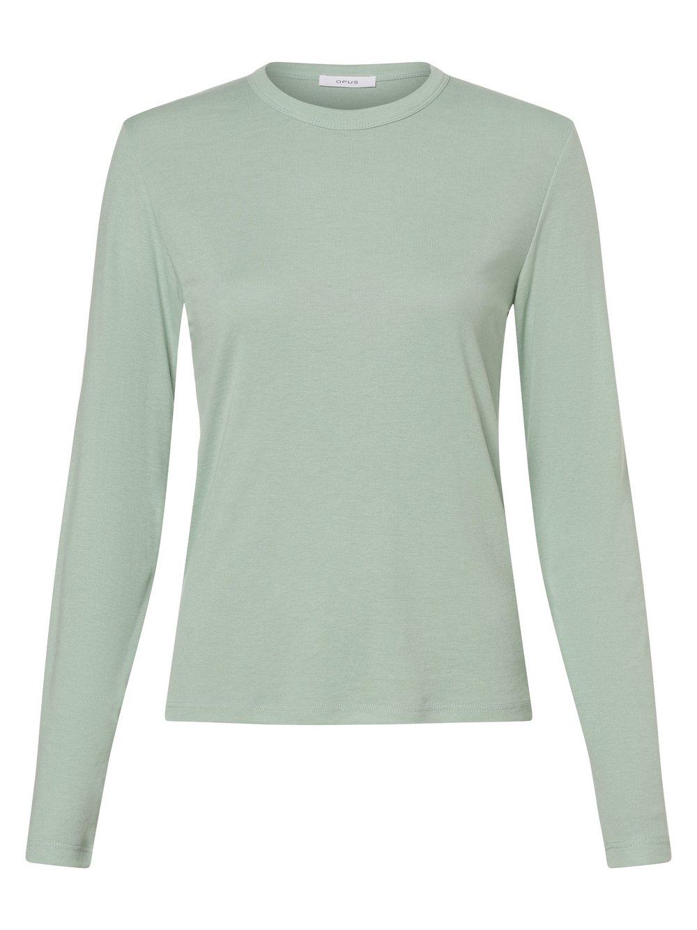 Opus Damska koszulka z długim rękawem Kobiety zielony jednolity, 40