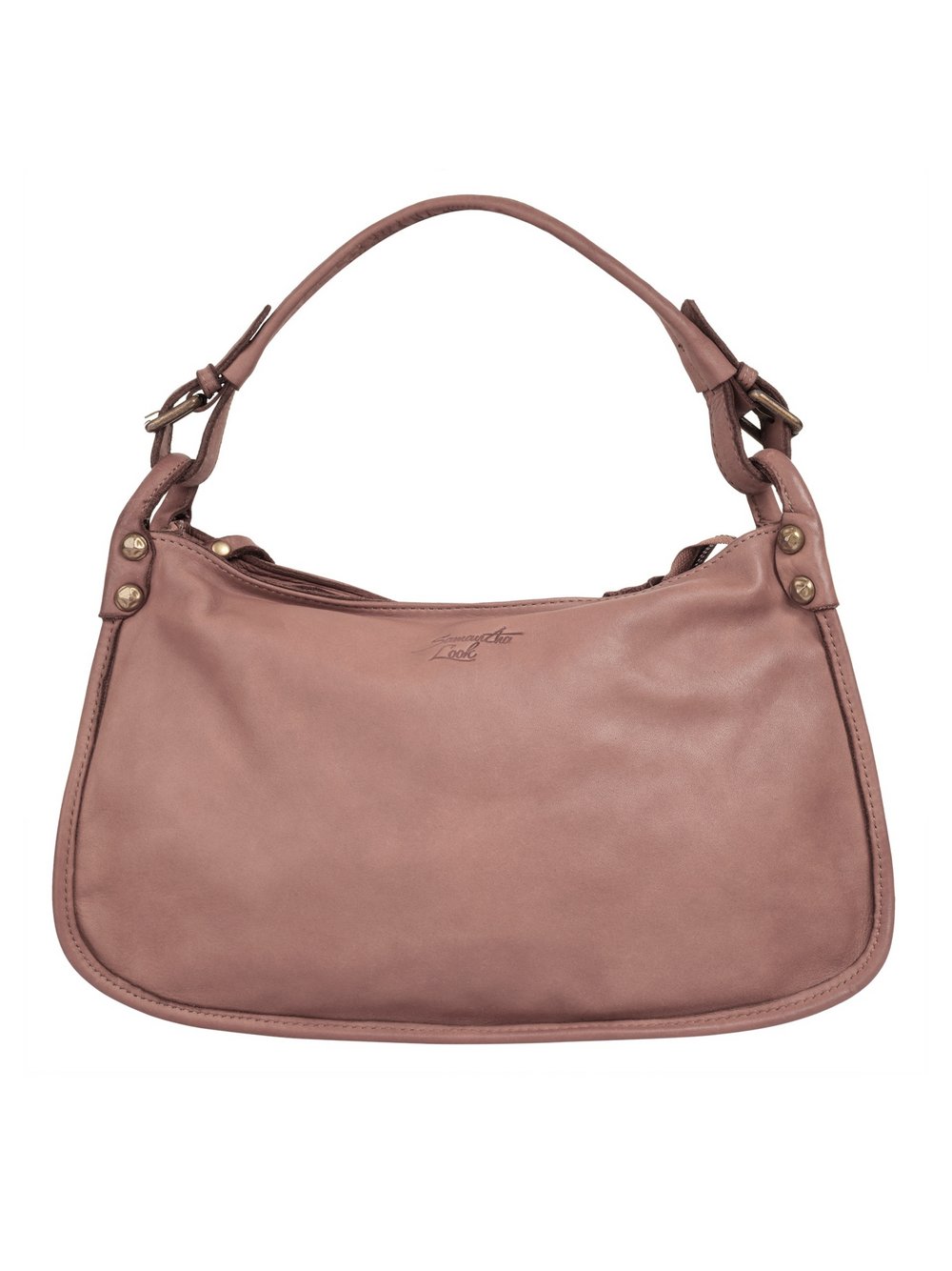Thumbnail - Samantha Look Handtasche Damen Leder rosa, ONE SIZE