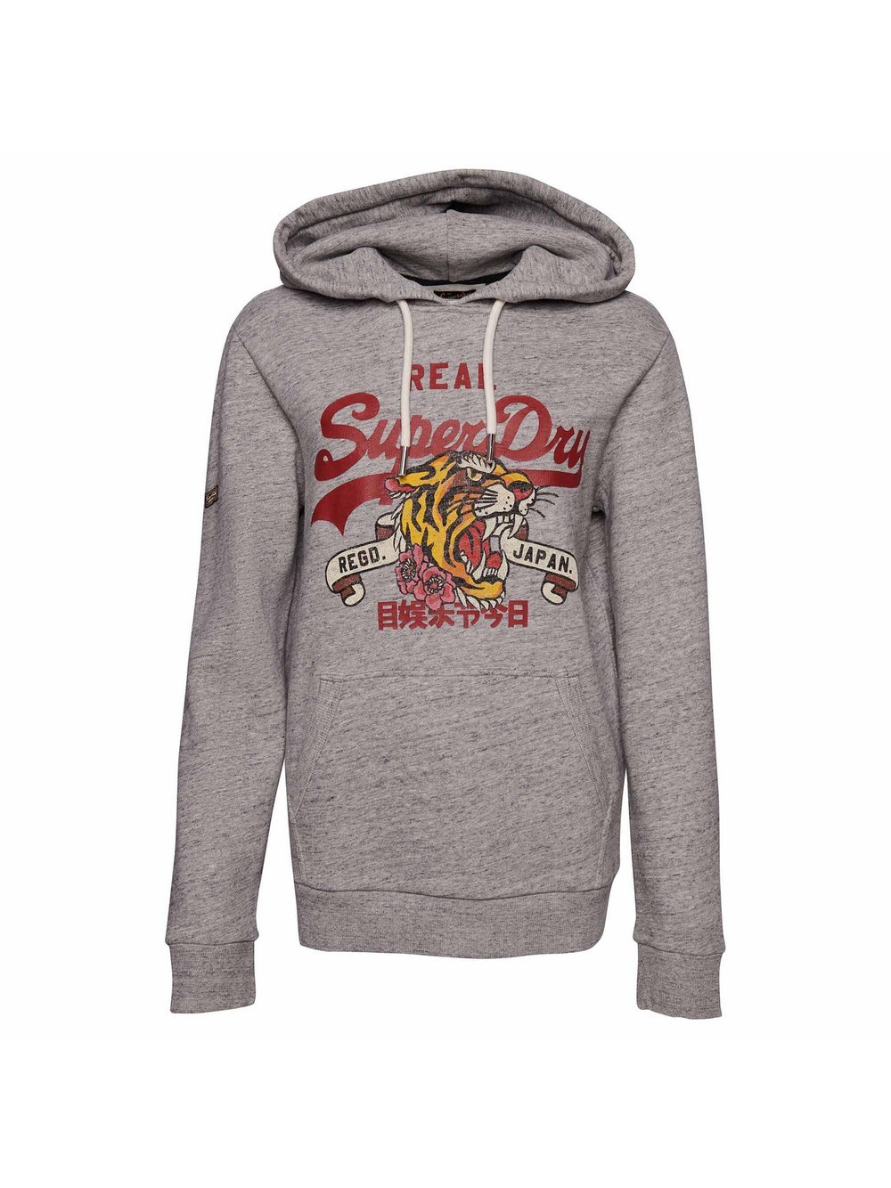 Superdry Sweatshirt Herren Baumwolle grau, M