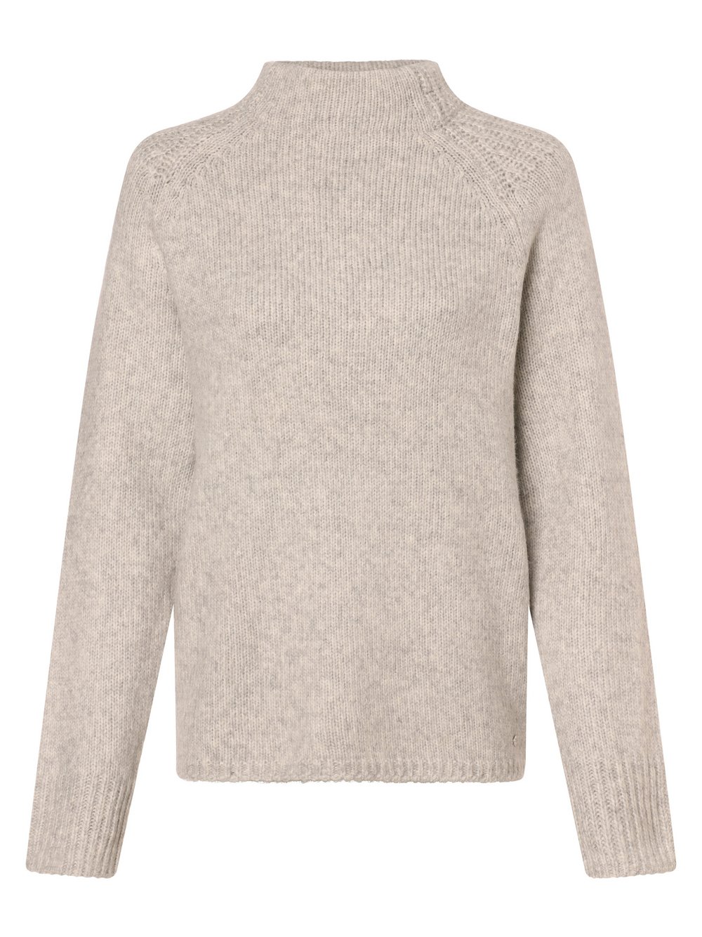 Monari Pullover mit Alpaka-Anteil Damen grau meliert, 44