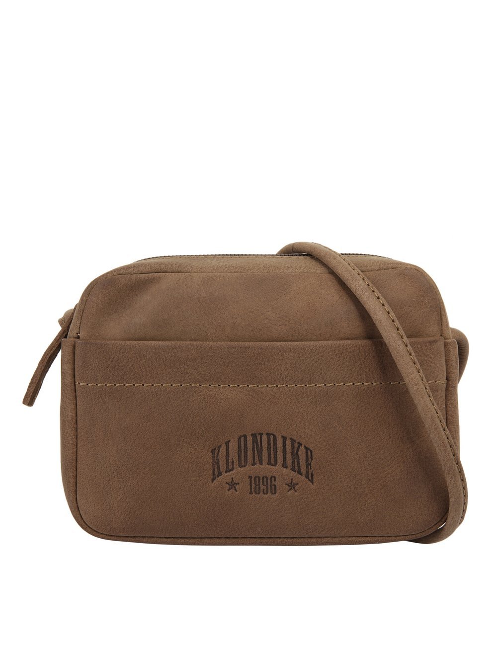 Klondike 1896 Umhängetasche Damen Leder braun, ONE SIZE