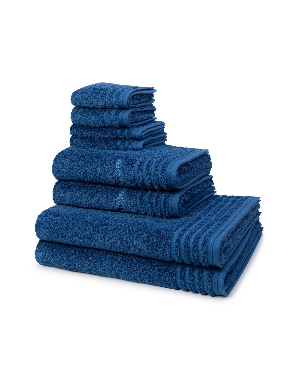 Thumbnail - Vossen Handtuchset 8-teilig Damen Baumwolle blau, ONE SIZE
