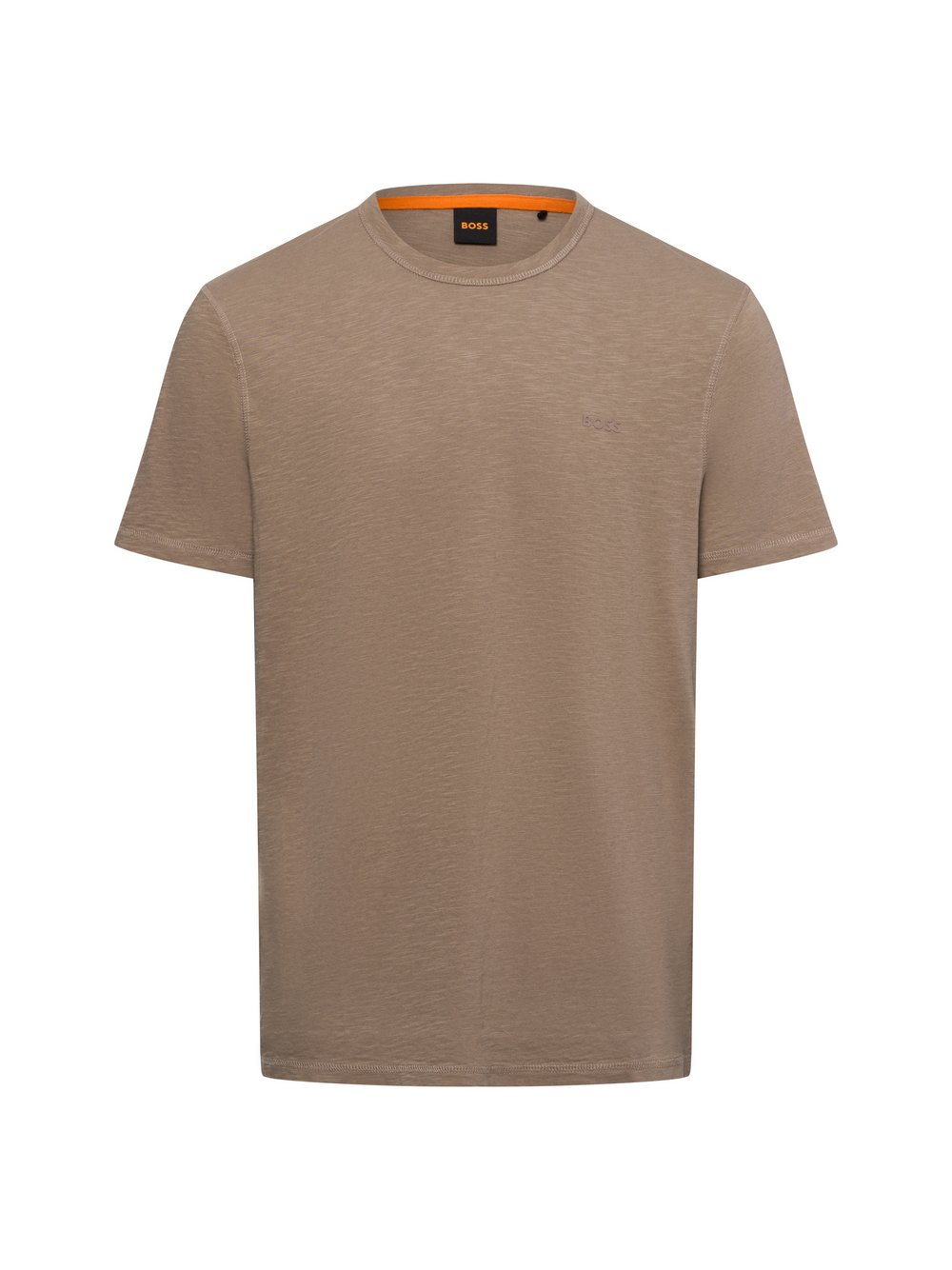 BOSS Orange T-Shirt Herren Baumwolle braun, L