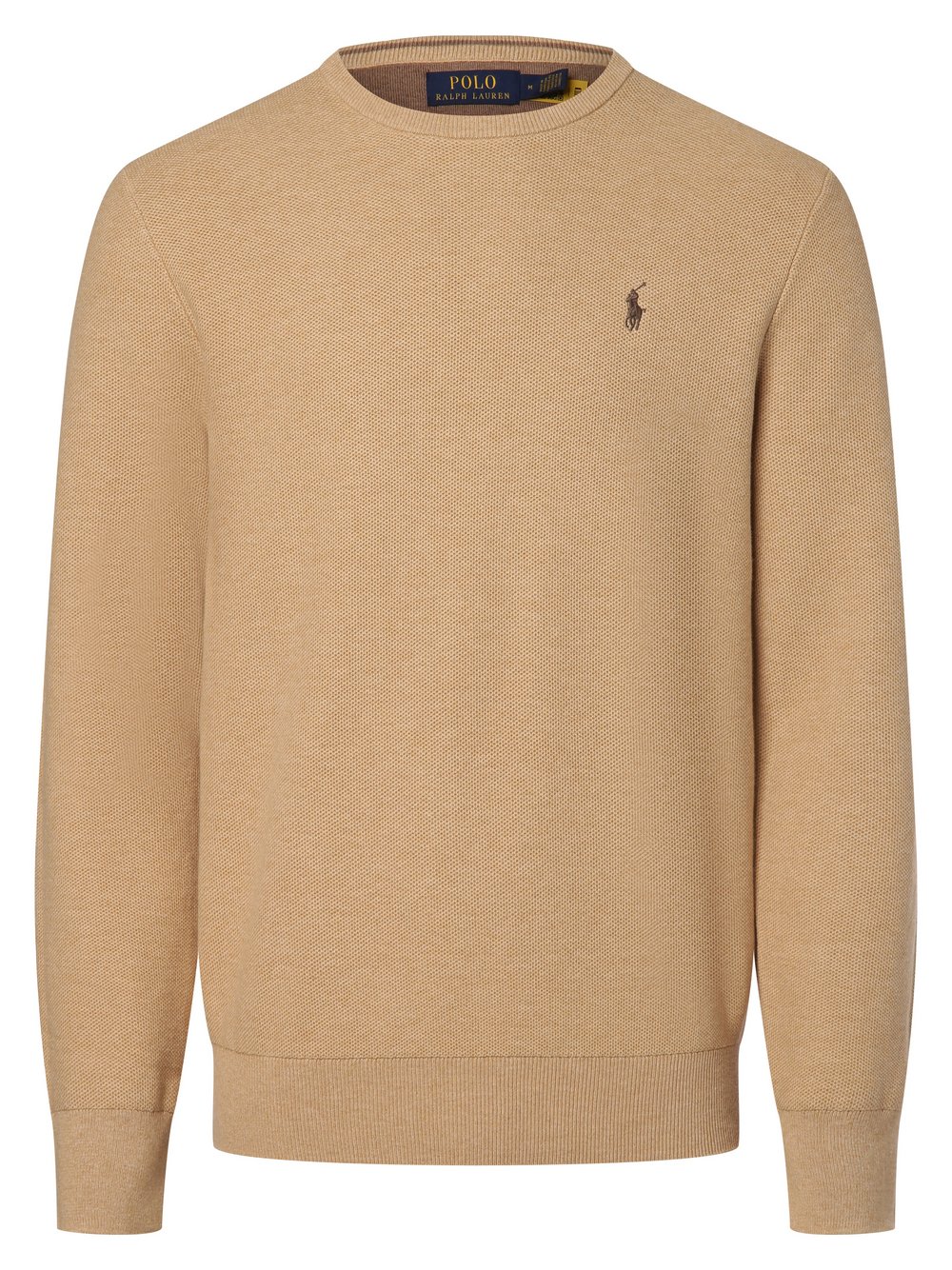 Polo Ralph Lauren Pullover Herren Baumwolle beige strukturiert, M