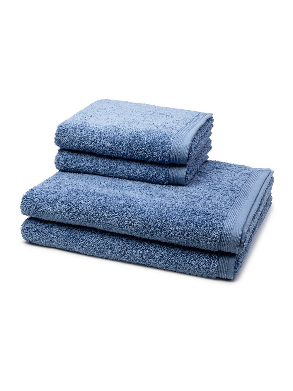 Thumbnail - Möve Handtuchset 4-teilig Damen Baumwolle blau, ONE SIZE