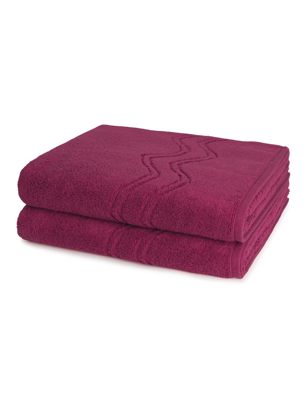 Thumbnail - Ross Handtuchset 2-teilig Damen Baumwolle lila, ONE SIZE