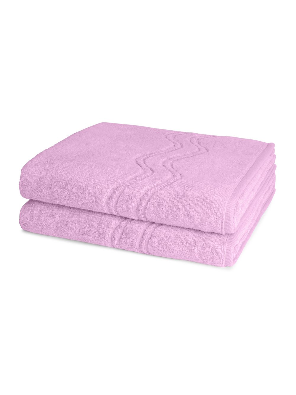 Thumbnail - Ross Handtuchset 2-teilig Damen Baumwolle rosa, ONE SIZE