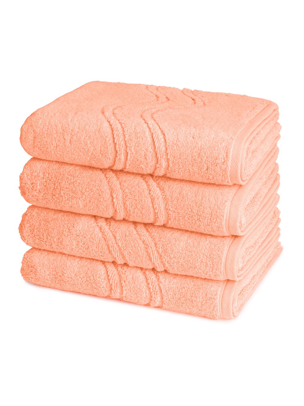 Thumbnail - Ross Handtuchset 4-teilig Damen Baumwolle orange, ONE SIZE
