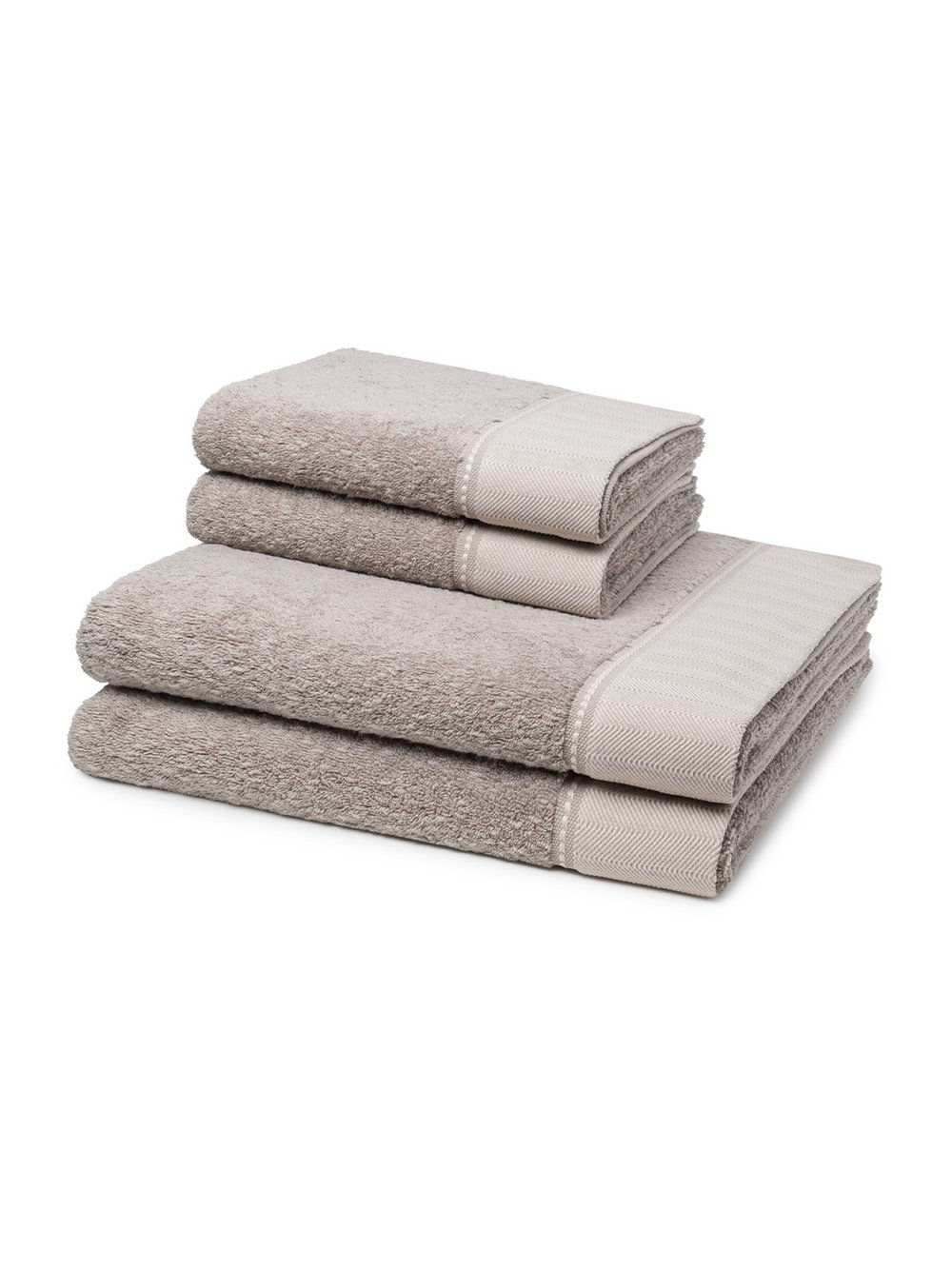 Thumbnail - Möve Handtuchset 4-teilig Damen Baumwolle braun, ONE SIZE