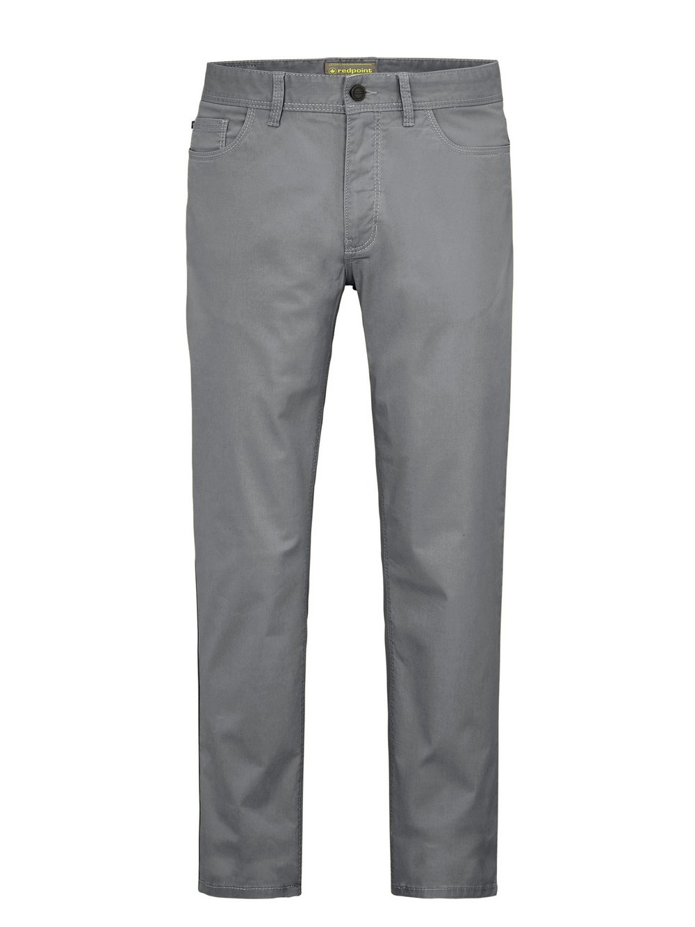 Redpoint 5-Pocket Hose Herren Baumwolle grau, 33-34