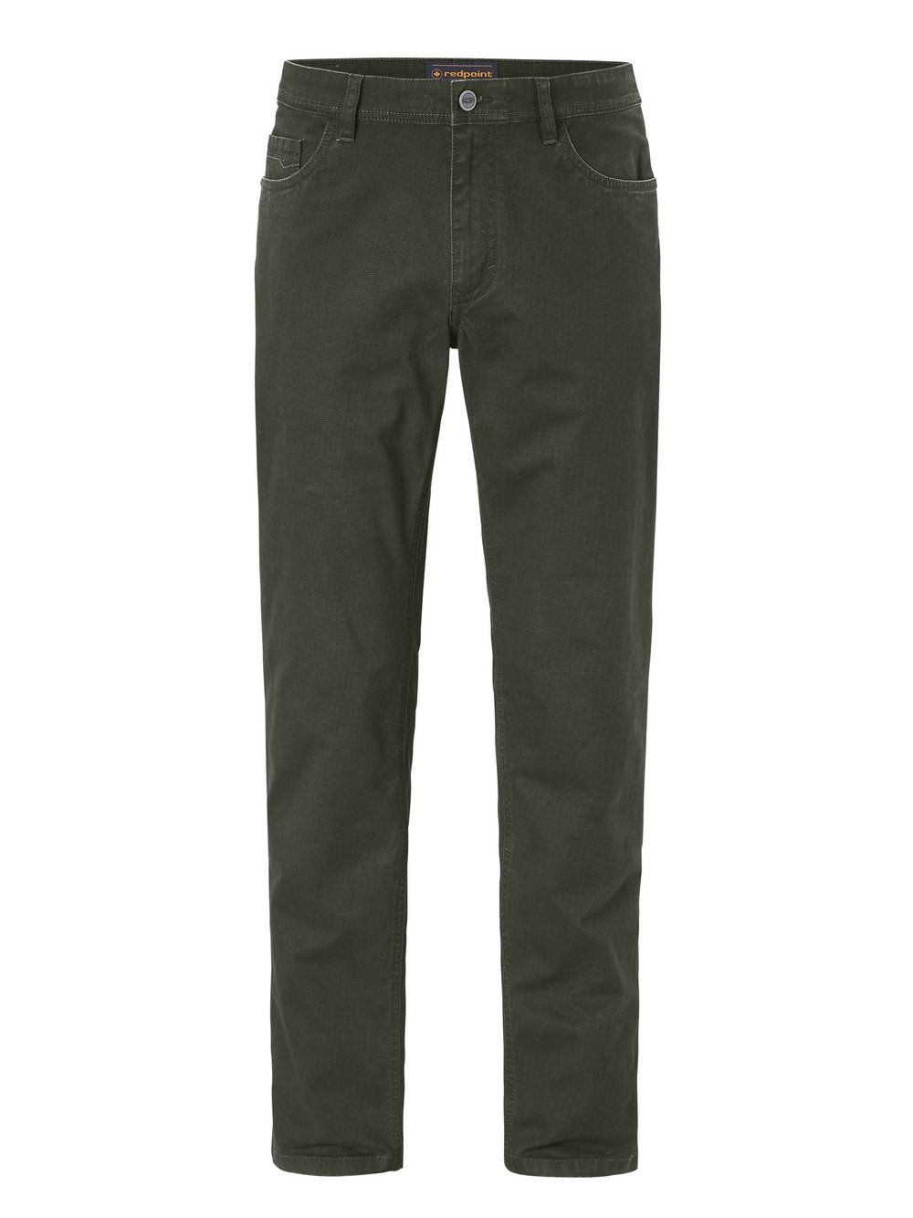 Redpoint 5-Pocket Hose Herren Baumwolle grün, 36-32