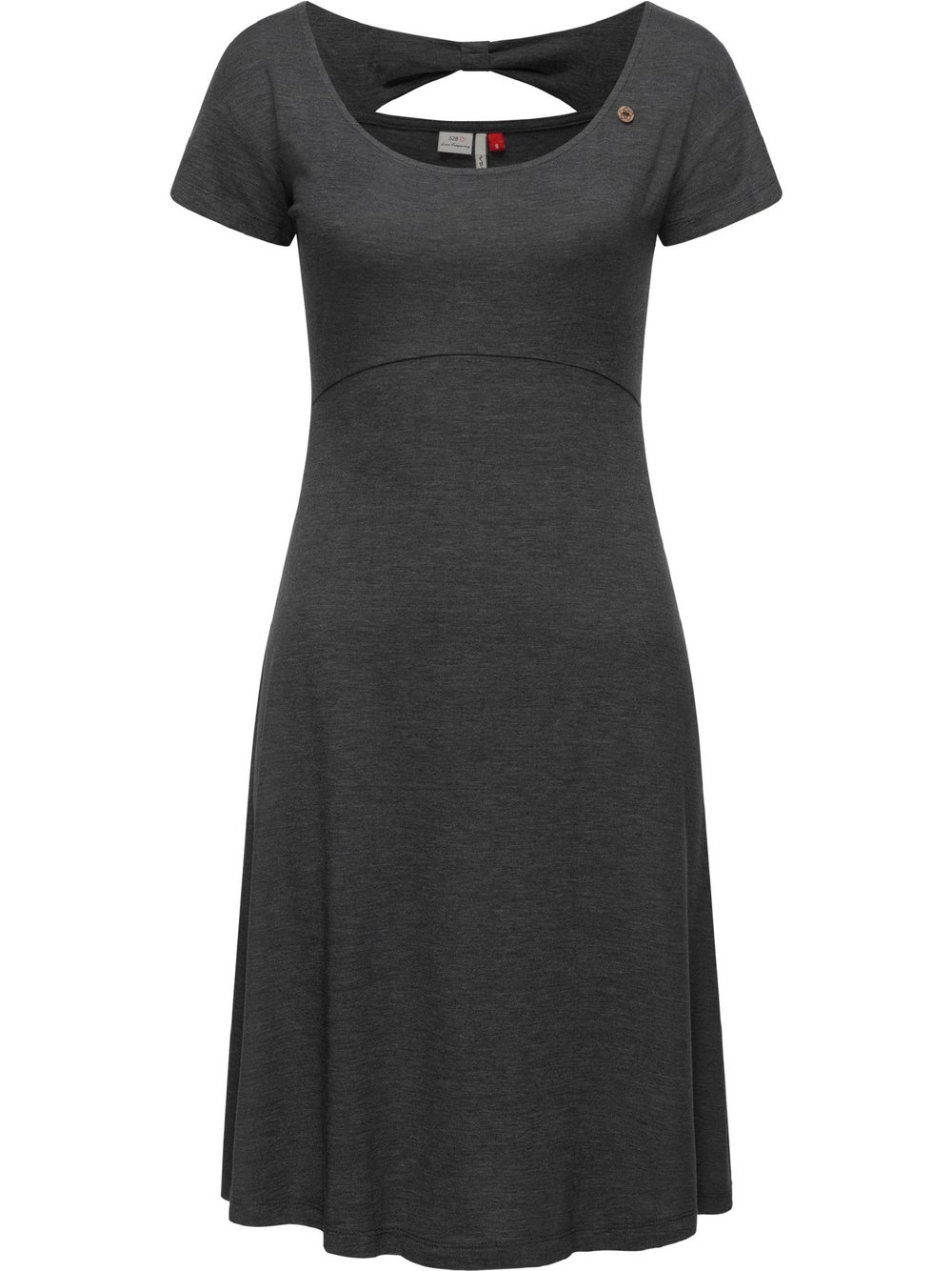 Ragwear Sommerkleid Damen schwarz meliert, S