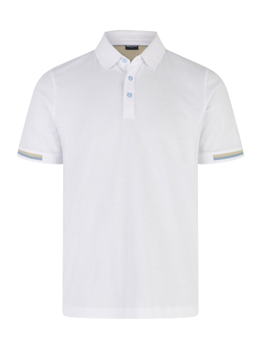 Daniel Hechter Poloshirt Herren Baumwolle weiß, S