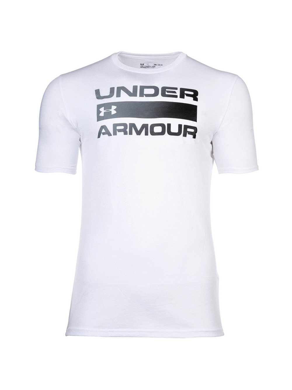 Under Armor T-Shirt 1er Pack Herren Baumwolle weiß bedruckt, M