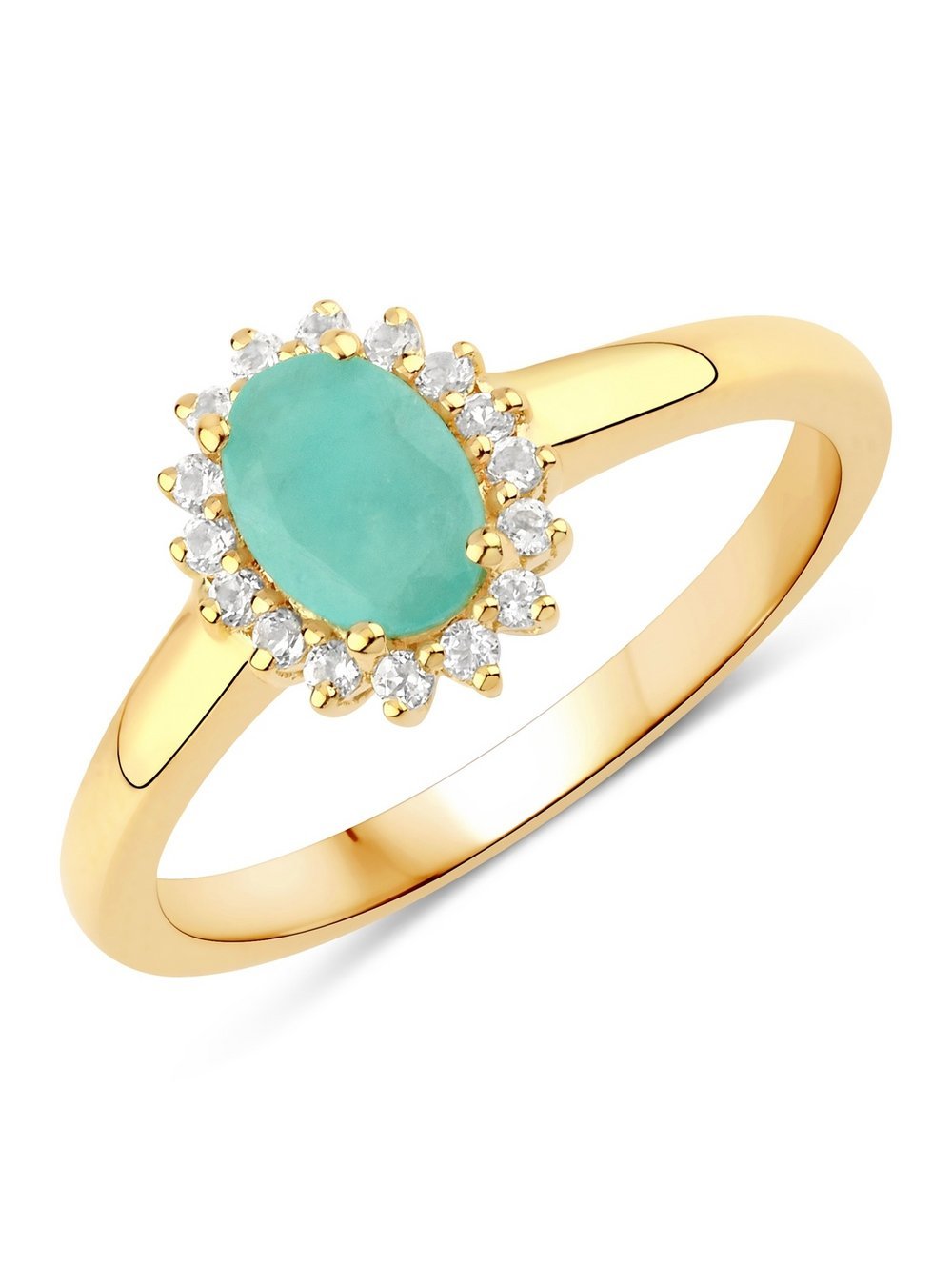 Rafaela Donata Ring Damen Sterlingsilber gold, 50