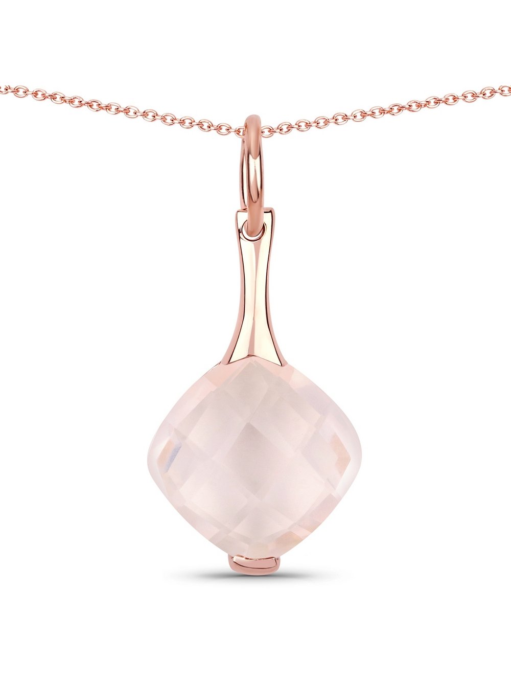 Rafaela Donata Halskette Damen Sterlingsilber roségold, ONE SIZE