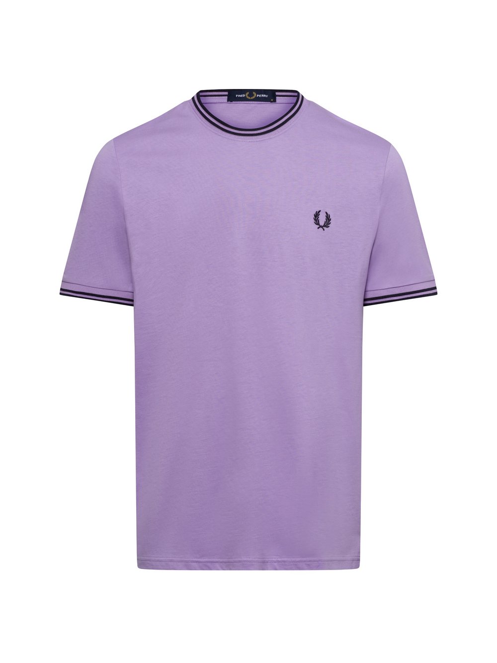 Fred Perry T-Shirt Herren Baumwolle lila, XL