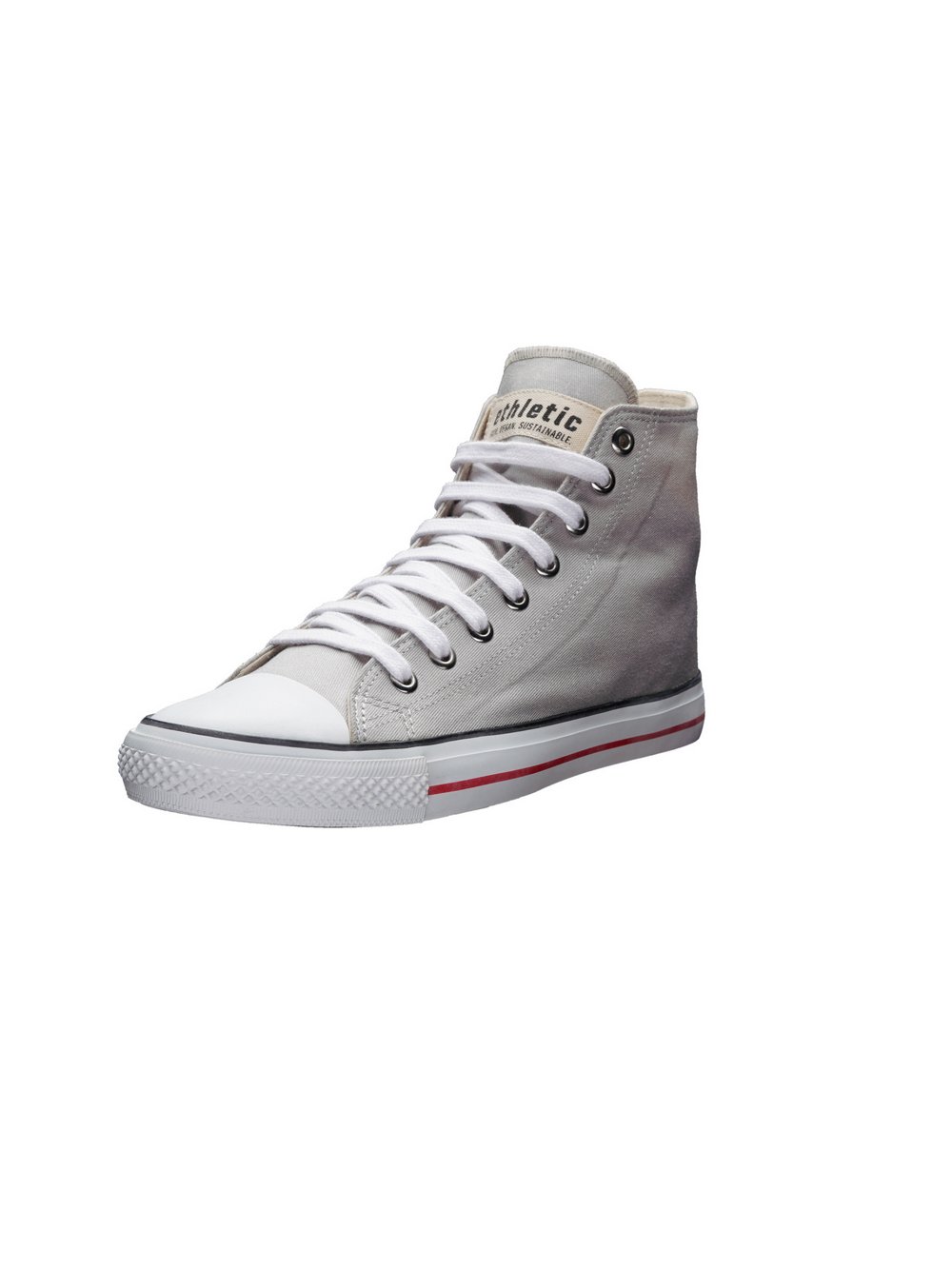 Ethletic Canvas Sneaker Damen Baumwolle grau, 46