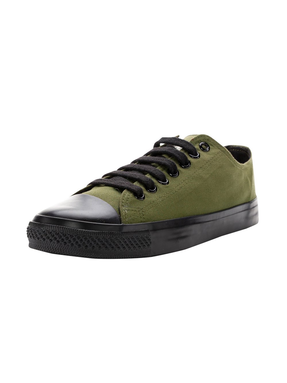 Ethletic Canvas Sneaker Damen Baumwolle grün, 42