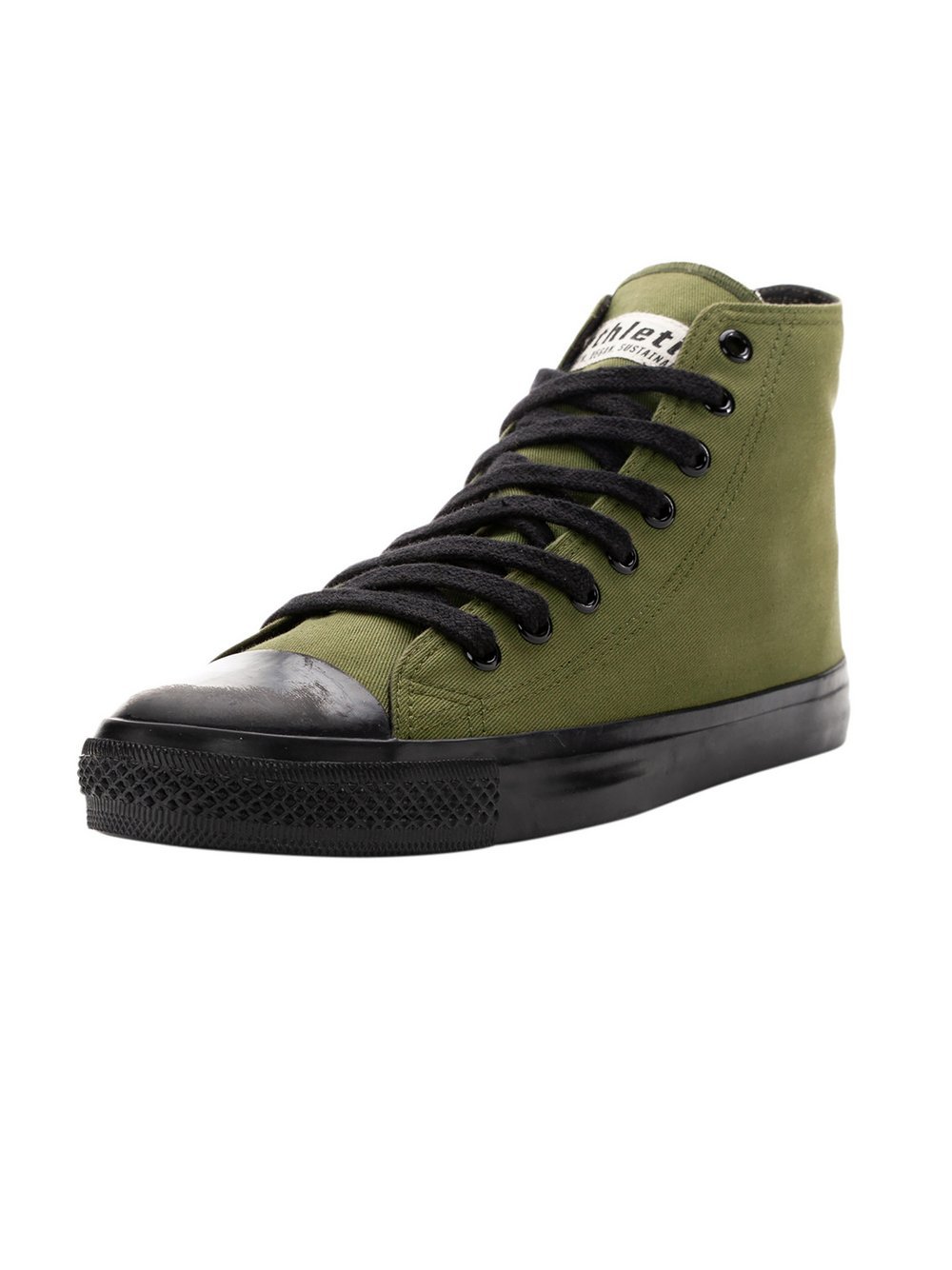 Ethletic Canvas Sneaker Damen Baumwolle grün, 46