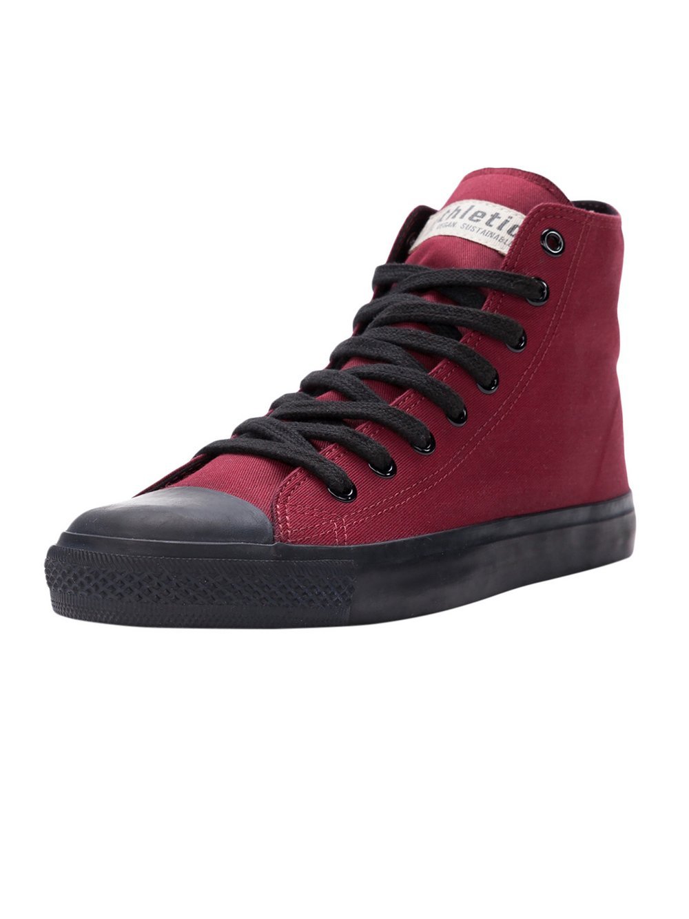 Ethletic Canvas Sneaker Damen Baumwolle rot, 40