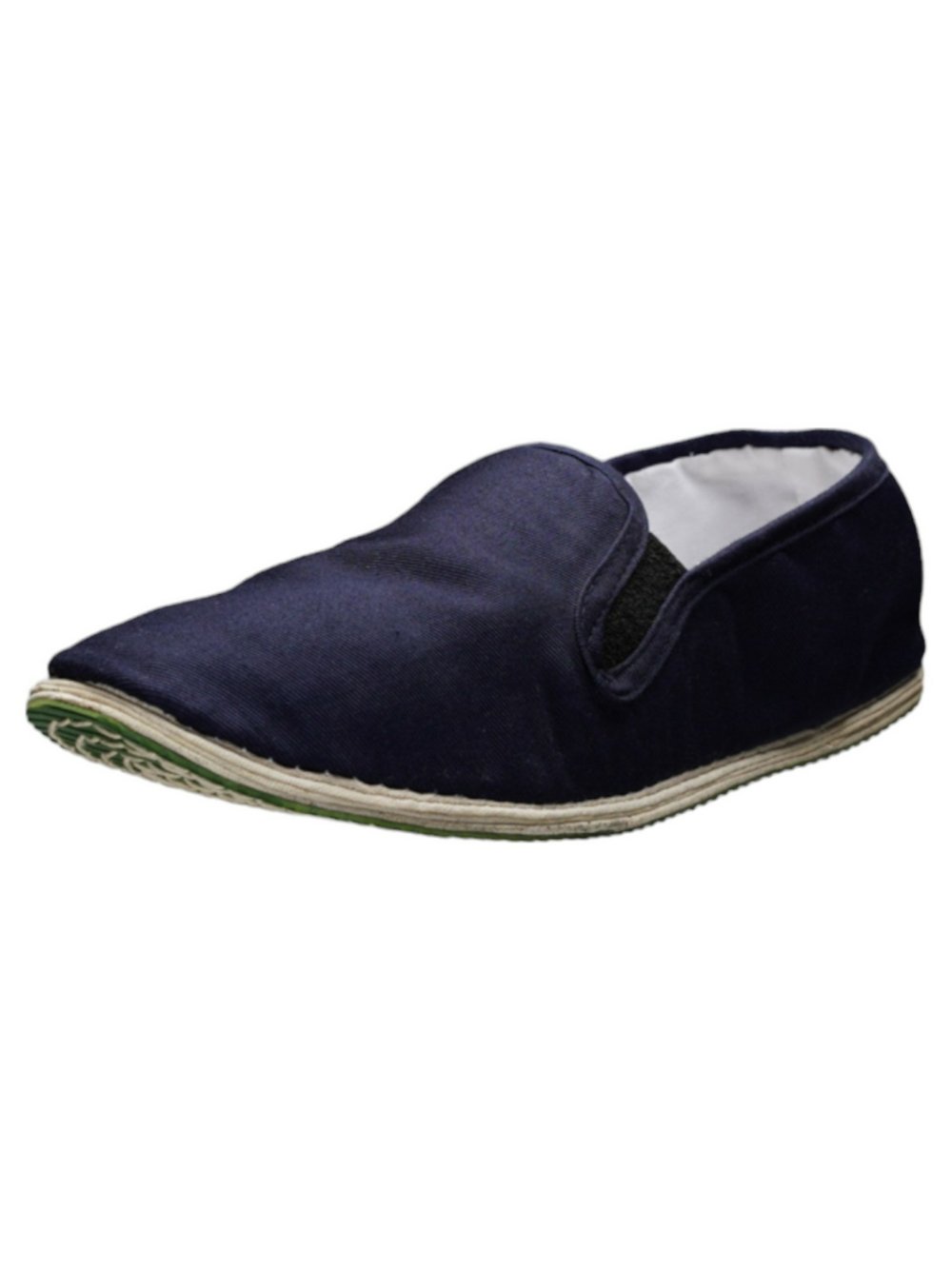 Ethletic Kung Fu Slipper Damen Baumwolle blau gemustert, 45