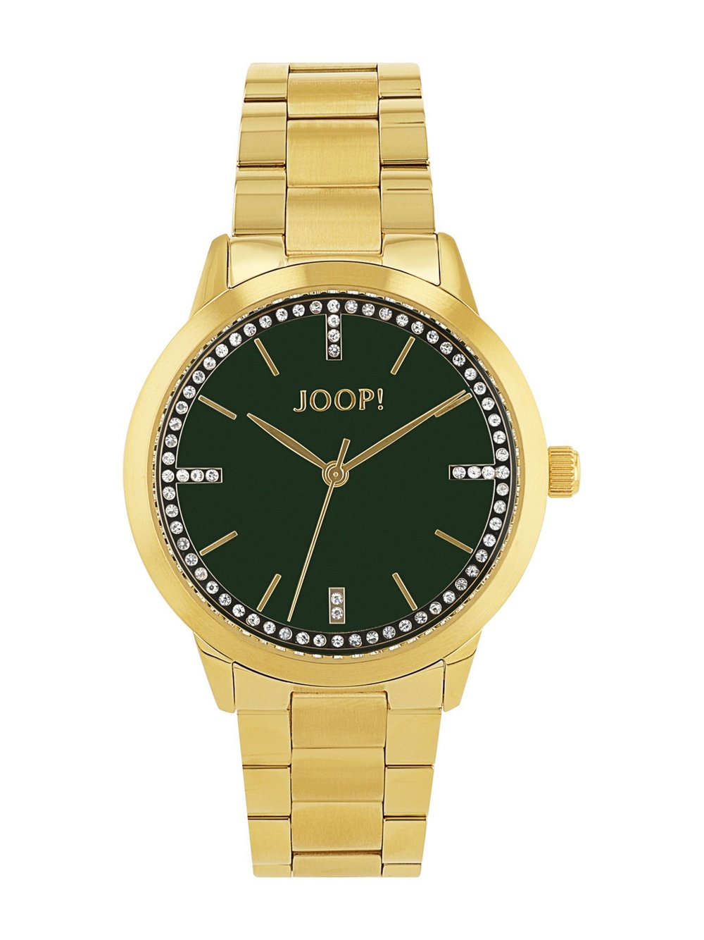 Joop Accessoires Quarzuhr Damen Edelstahl gold, 18