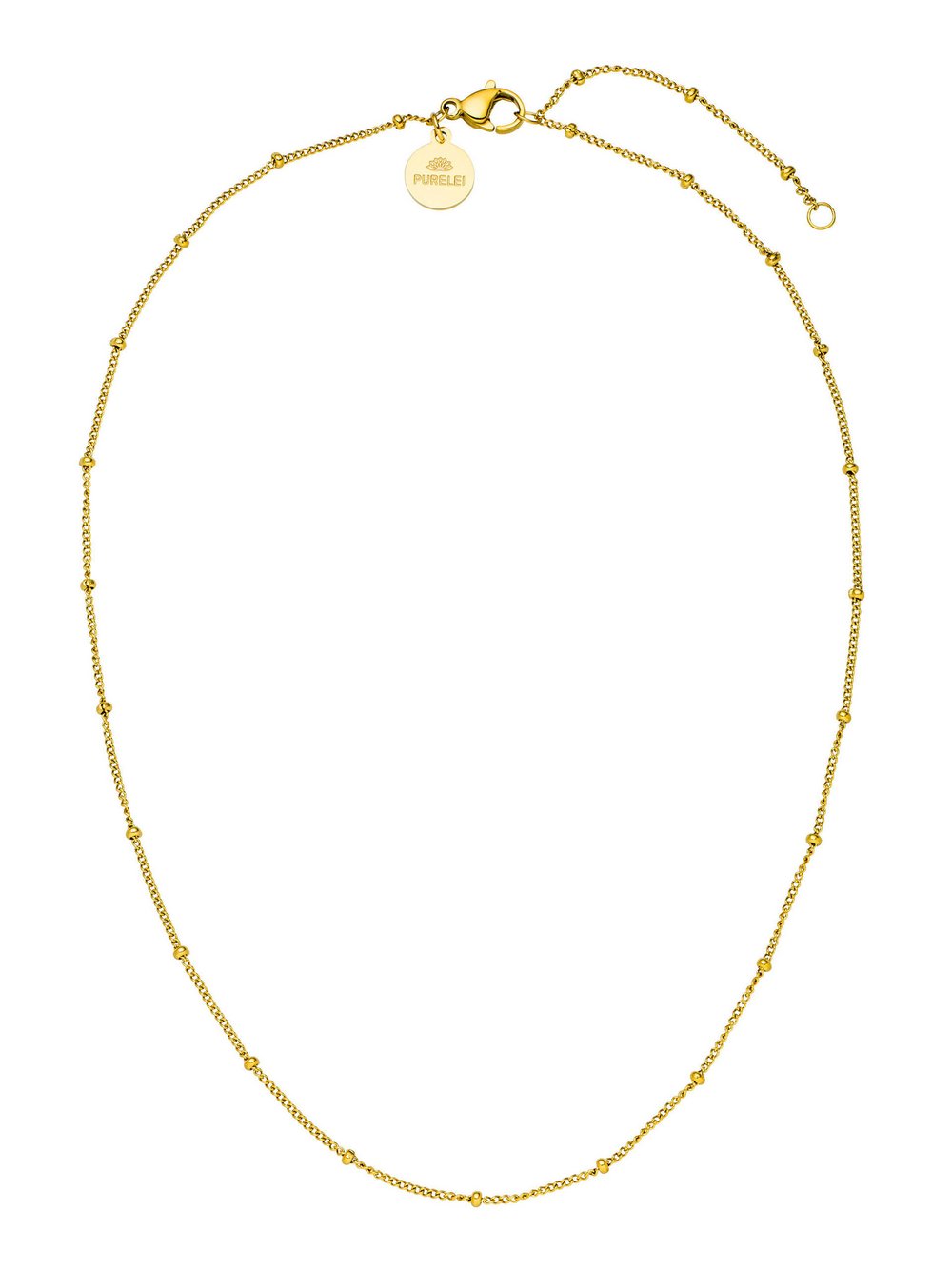 Purelei Gliederkette Damen Edelstahl gold, ONE SIZE