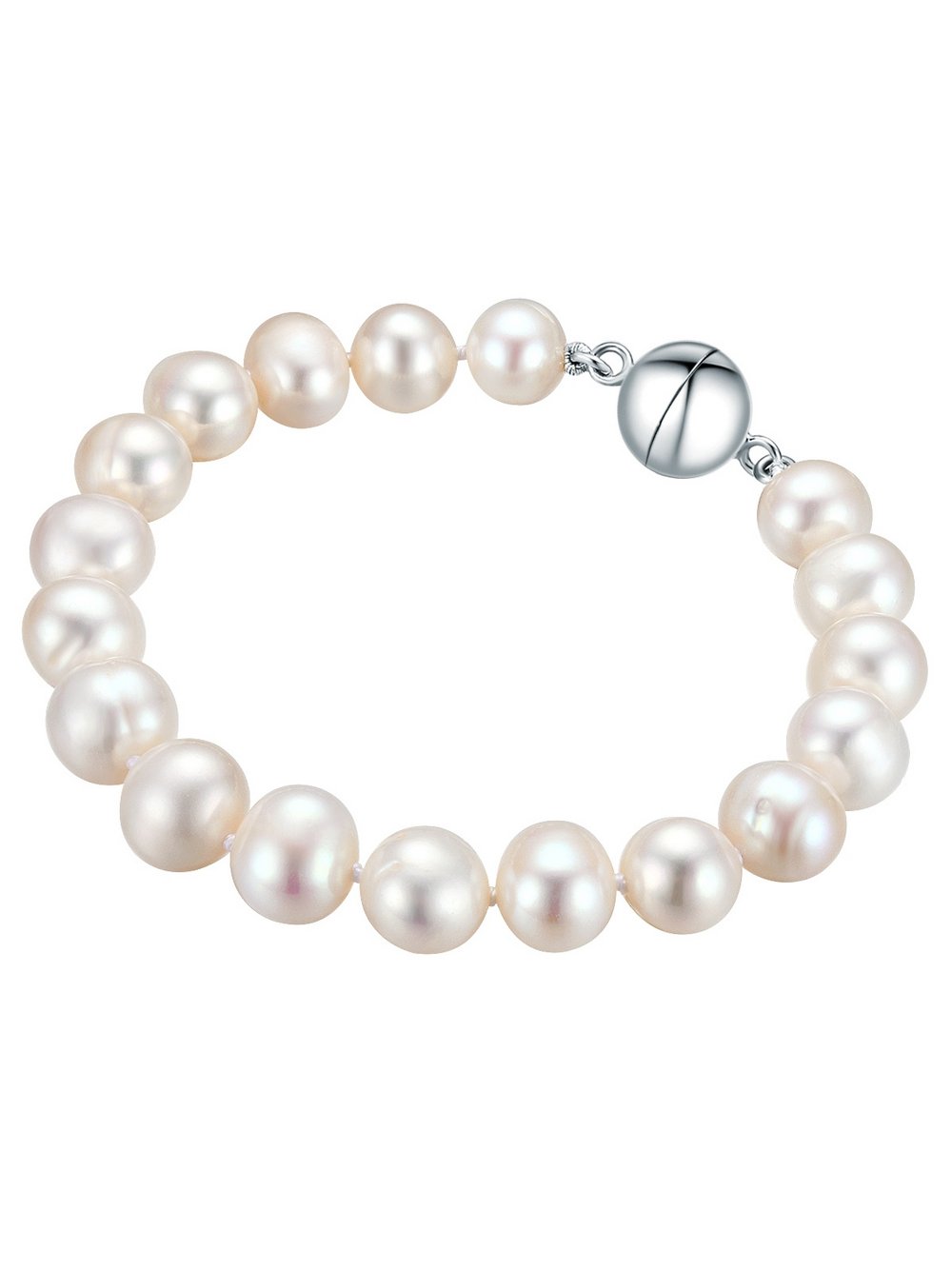 Valero Pearls Armband Damen Perle weiß, 23