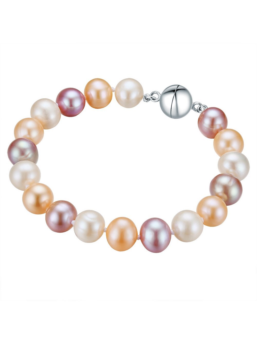 Valero Pearls Armband Damen Perle mehrfarbig, 22