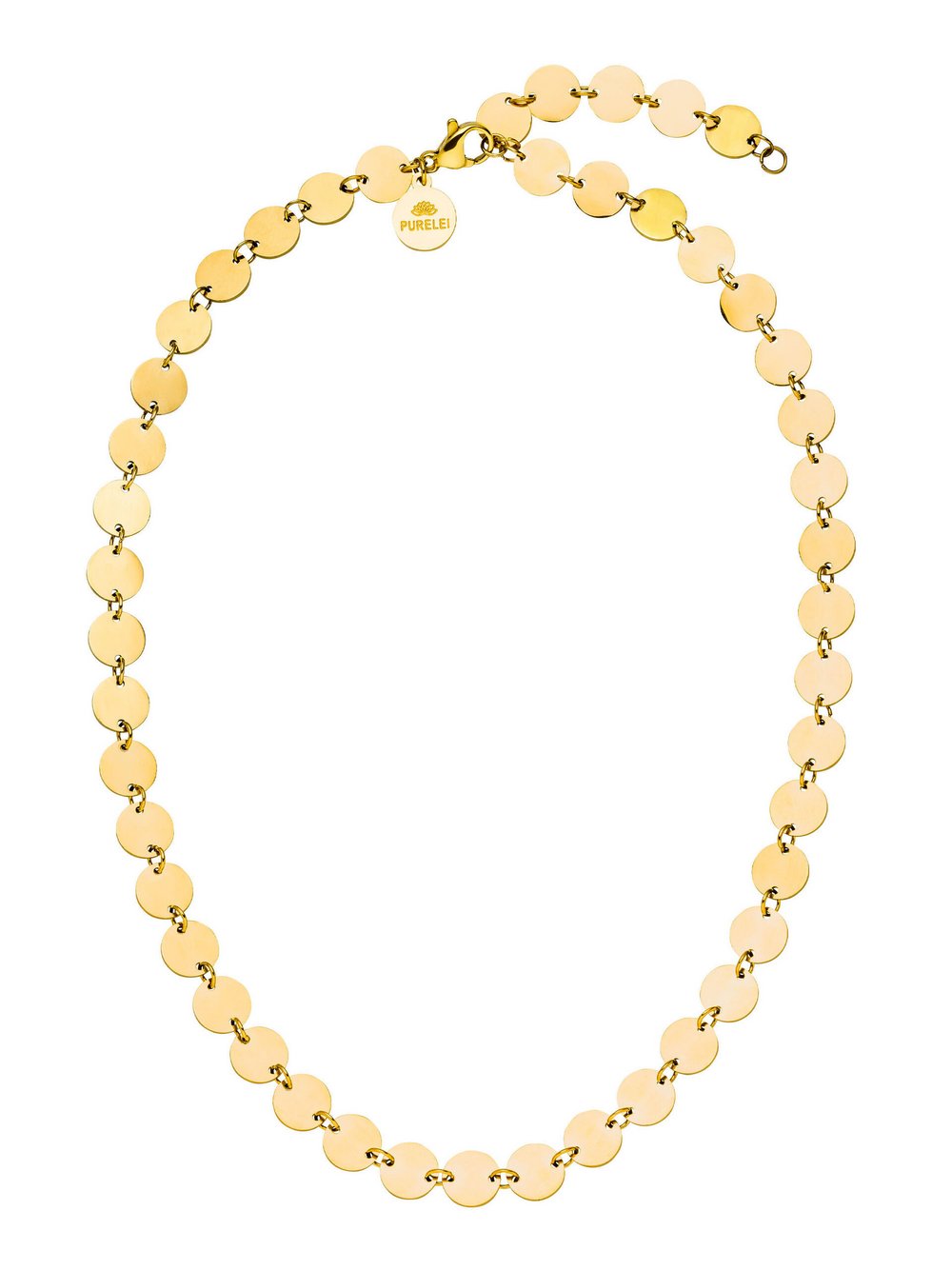 Purelei Collier Damen Edelstahl gold, ONE SIZE