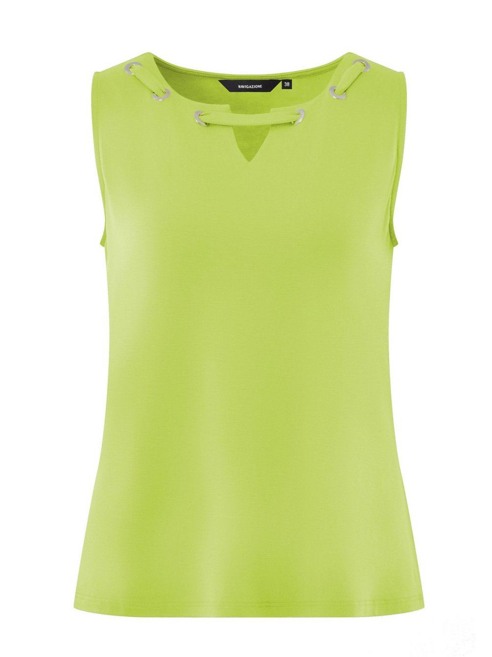 Navigazione Top Damen Viskose grün, 50