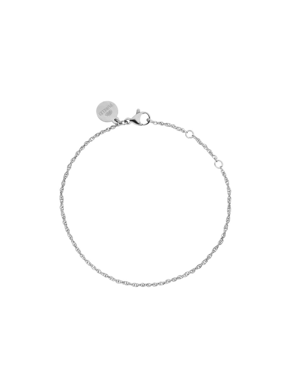 Purelei Armband Brave Damen Edelstahl silber, ONE SIZE