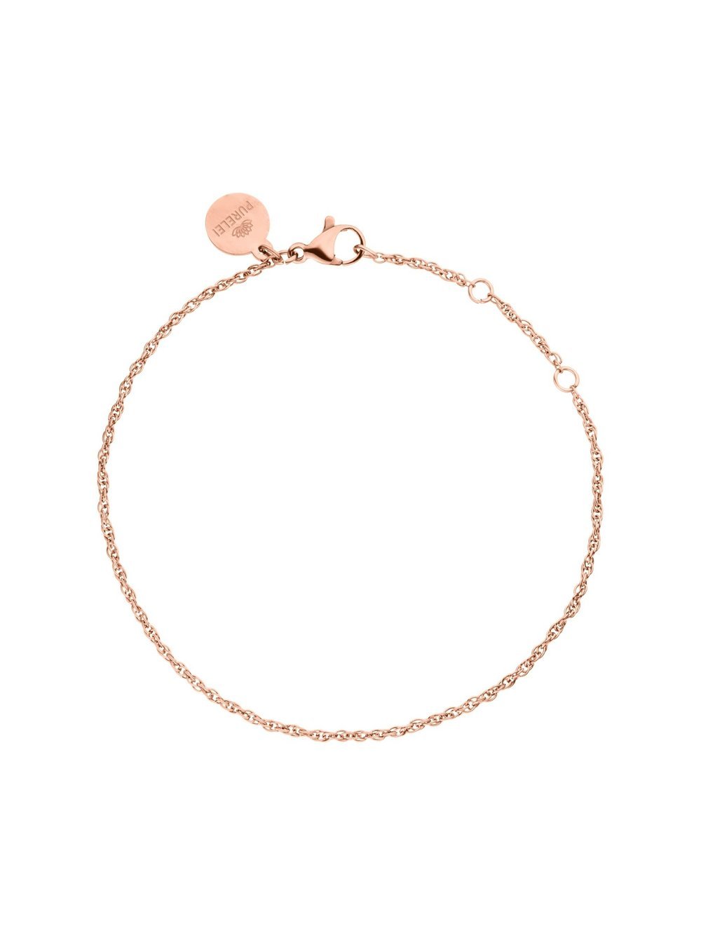 Purelei Armband Brave Damen Edelstahl roségold, ONE SIZE