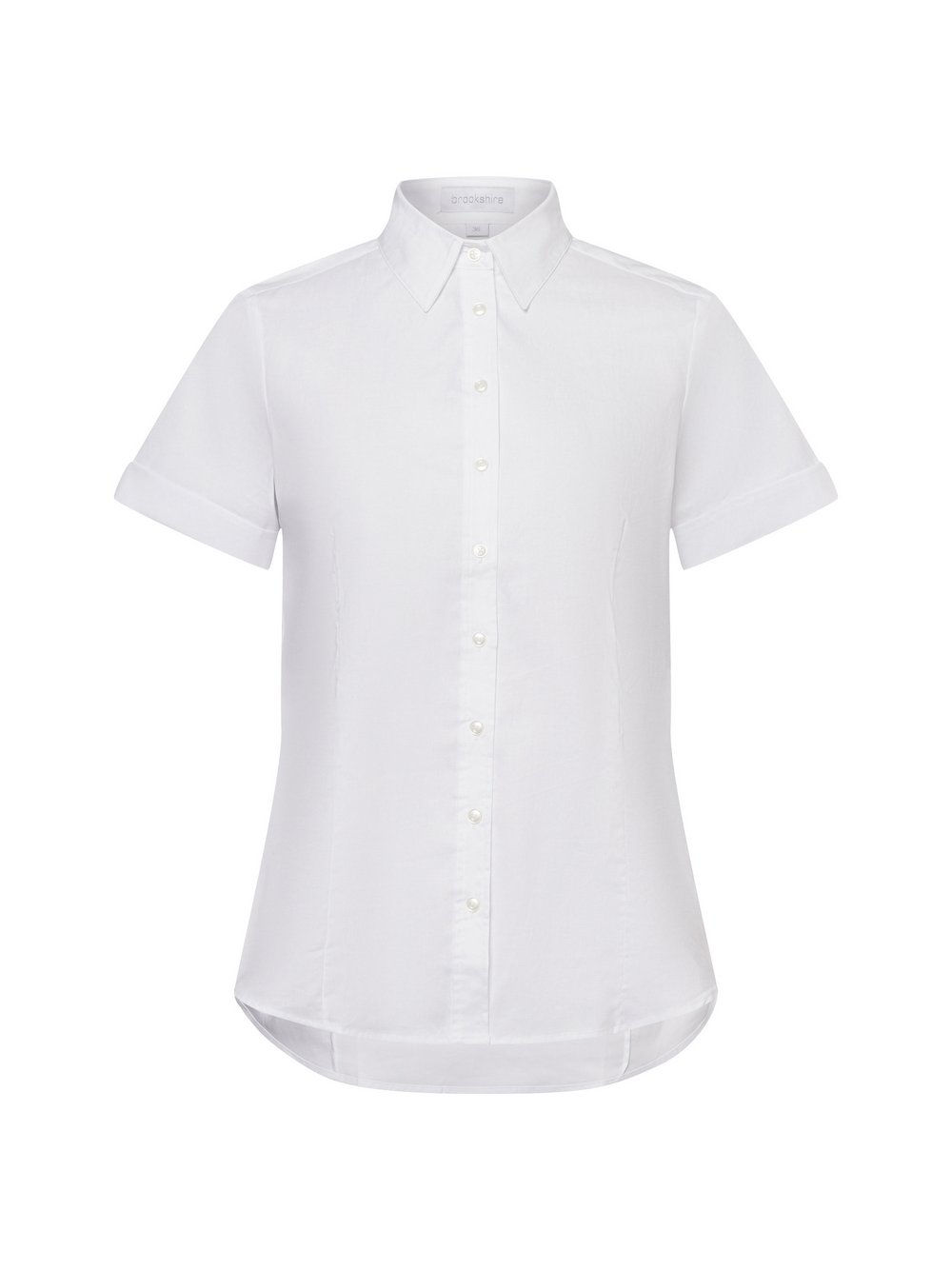 brookshire Bluse Damen Baumwolle weiß, 42