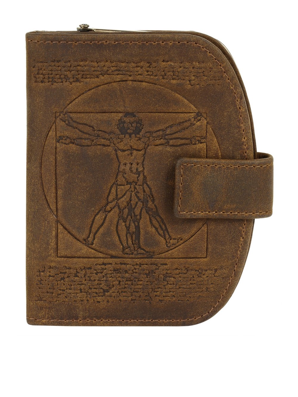 Thumbnail - Landleder Geldbörse Damen Leder braun, ONE SIZE