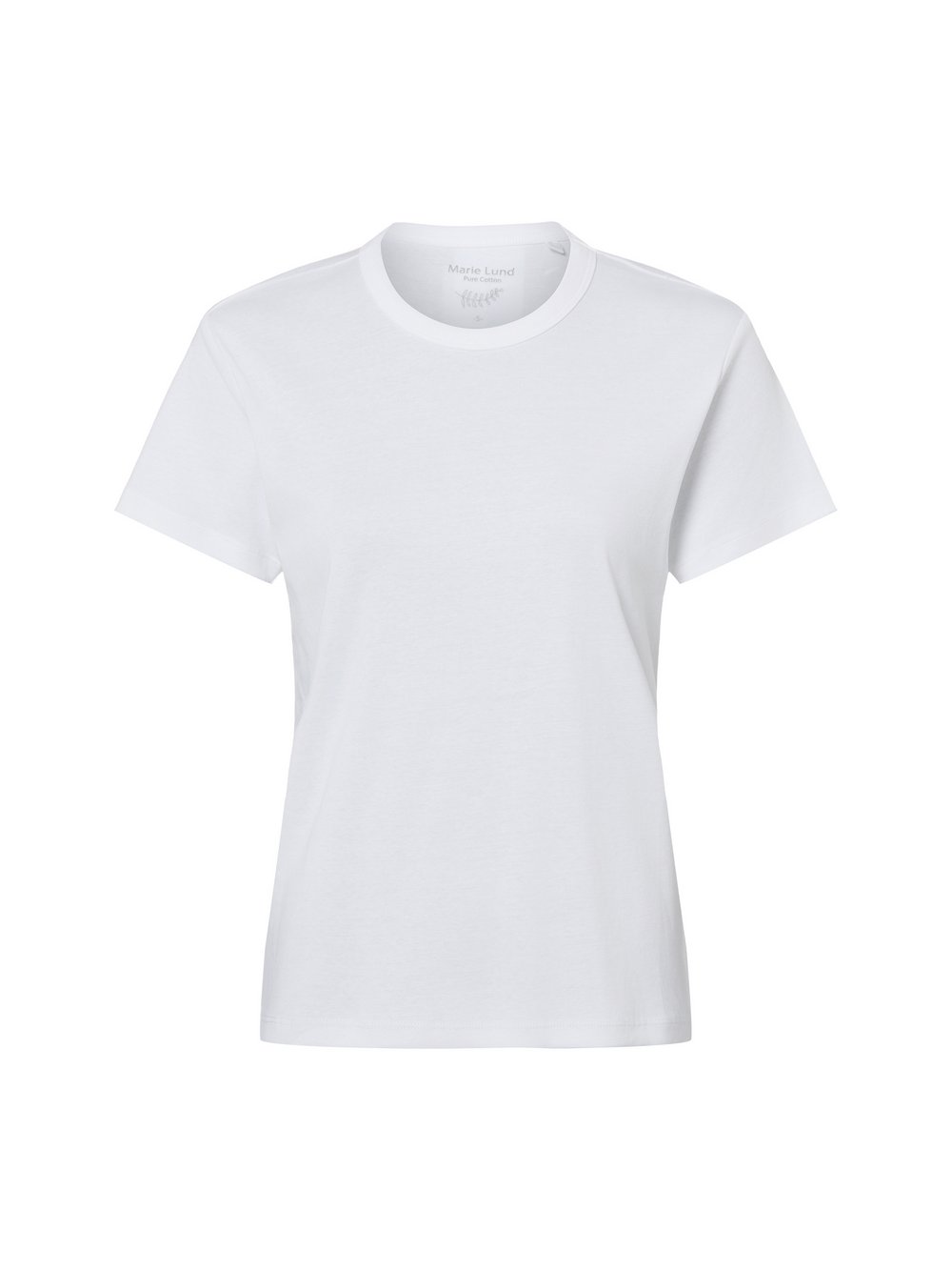 Marie Lund T-Shirt Damen Baumwolle weiß, S