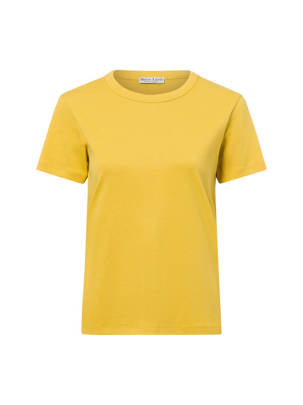 Marie Lund T-Shirt Damen Baumwolle gelb, M