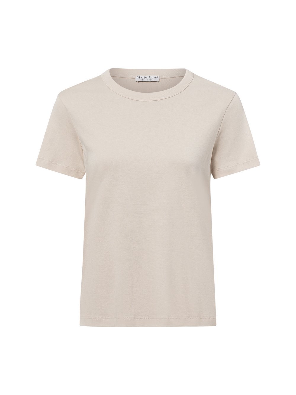 Marie Lund T-Shirt Damen Baumwolle beige, S