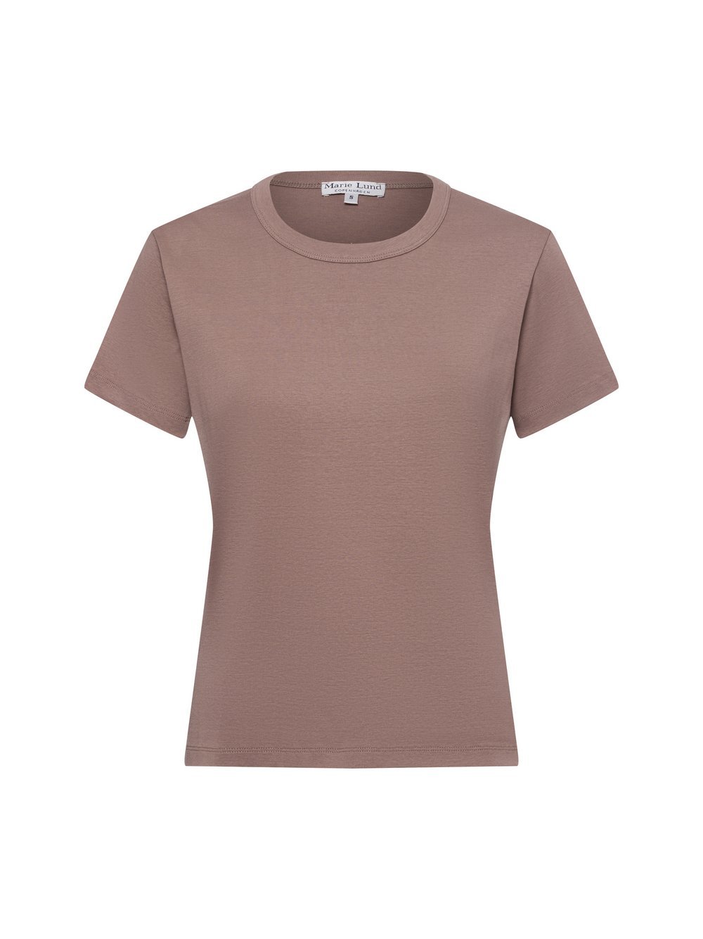 Marie Lund T-Shirt Damen Baumwolle braun, L