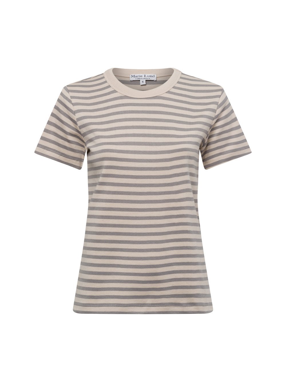 Marie Lund T-Shirt Damen Baumwolle mehrfarbig gestreift, S