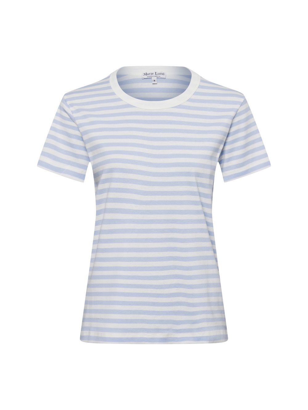 Marie Lund T-Shirt Damen Baumwolle blau gestreift, L