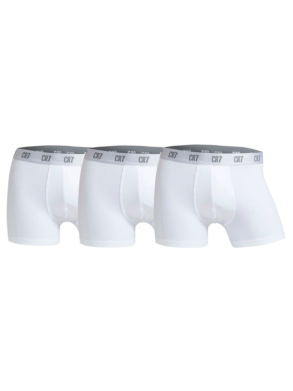 CR7 Boxershort 3er Pack Herren Baumwolle weiß, M