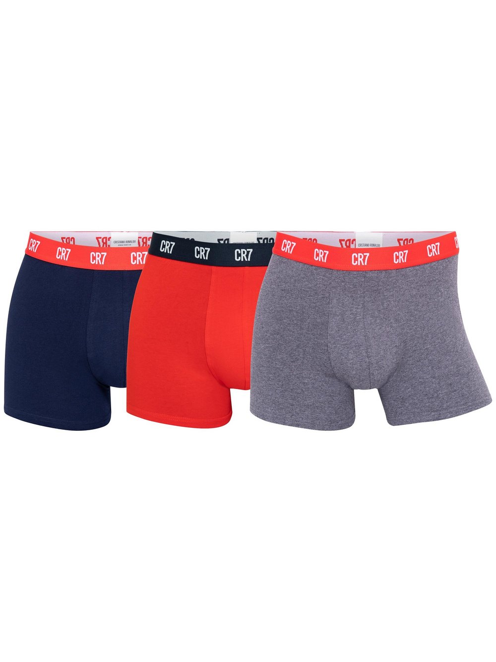 CR7 Boxershort 3er Pack Herren Baumwolle mehrfarbig, XL