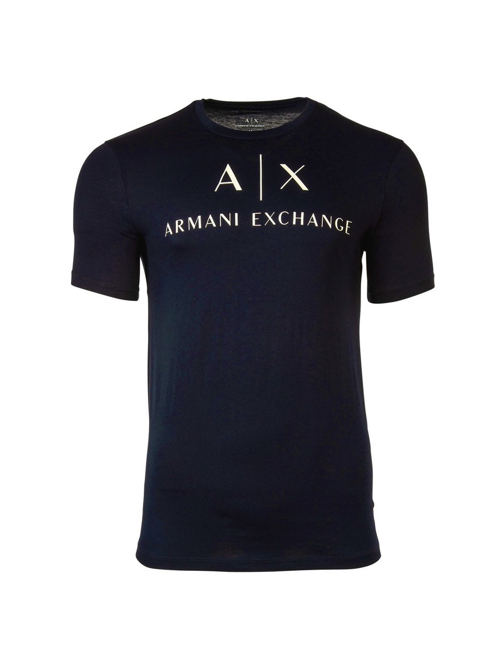 Thumbnail - Armani Exchange T-Shirt 1er Pack Herren Baumwolle blau, S