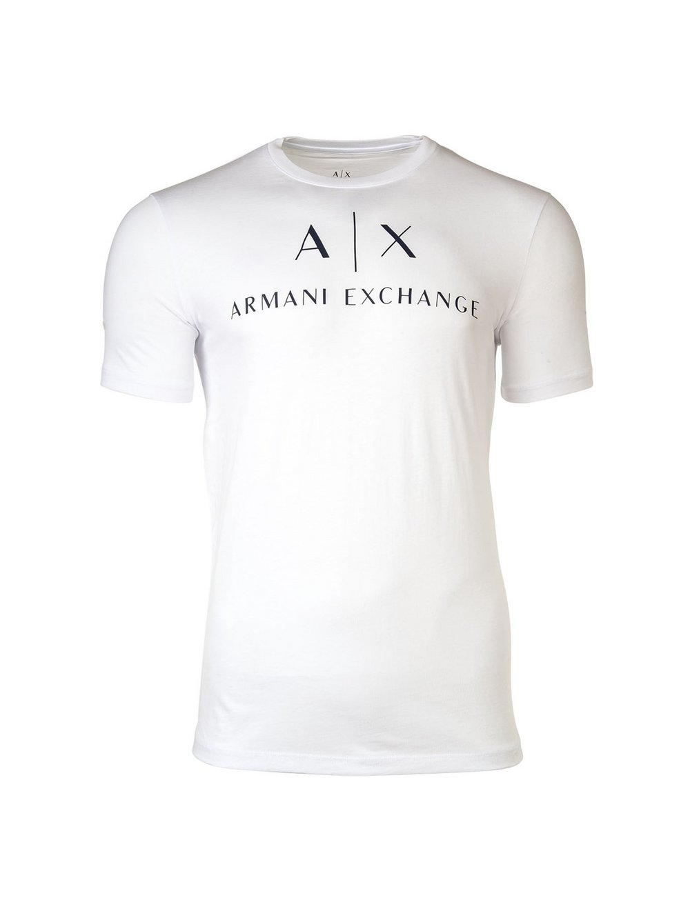 Armani Exchange T-Shirt 1er Pack Herren Baumwolle weiß, XL